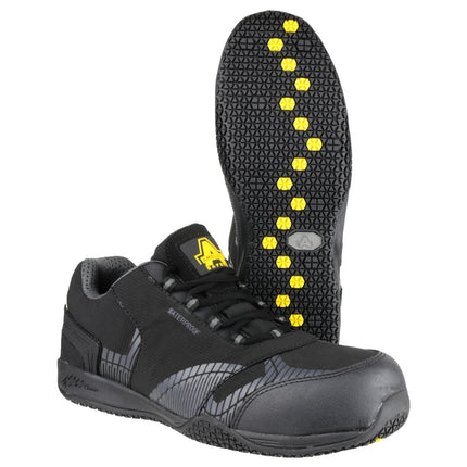 FS29C Waterproof Metal Free Non Leather Safety Trainer