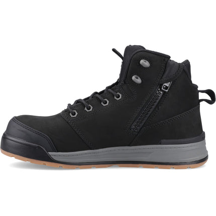 3056 Lace Zip Safety Boot