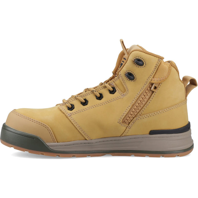 3056 Lace Zip Safety Boot