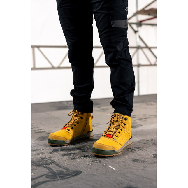 3056 Lace Zip Safety Boot