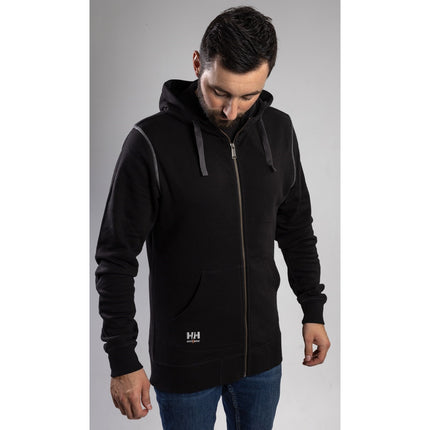 Oxford Zip Hoodie