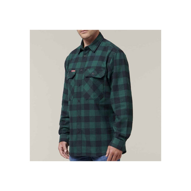 Long Sleeve Check Flannel Shirt