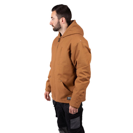Hooded Sherpa Lined Jacket