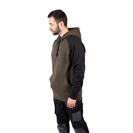 Raglan Hooded Sweatshirt