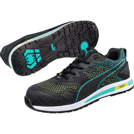 Vivid Green Heart Low Trainer