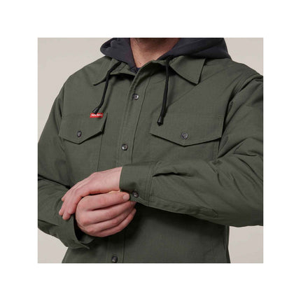 Quilted Solid Shacket
