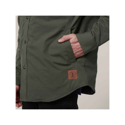 Quilted Solid Shacket
