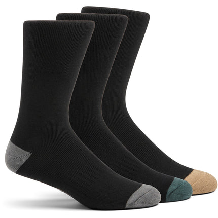 Core Bamboo Rich Padded Crew Sock - 3 Pack