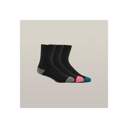 Women's Core Bamboo Rich Padded Crew Sock - 3 Pack